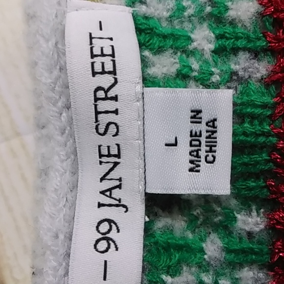 Christmas Holiday Reindeer Sweater 1094 - Picture 3 of 5